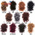Afro Puff With Bangs Drawstring Ponytail Hair Extension
